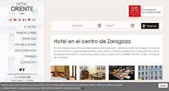 Desktop Screenshot of hotel-oriente.com