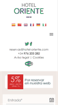 Mobile Screenshot of hotel-oriente.com